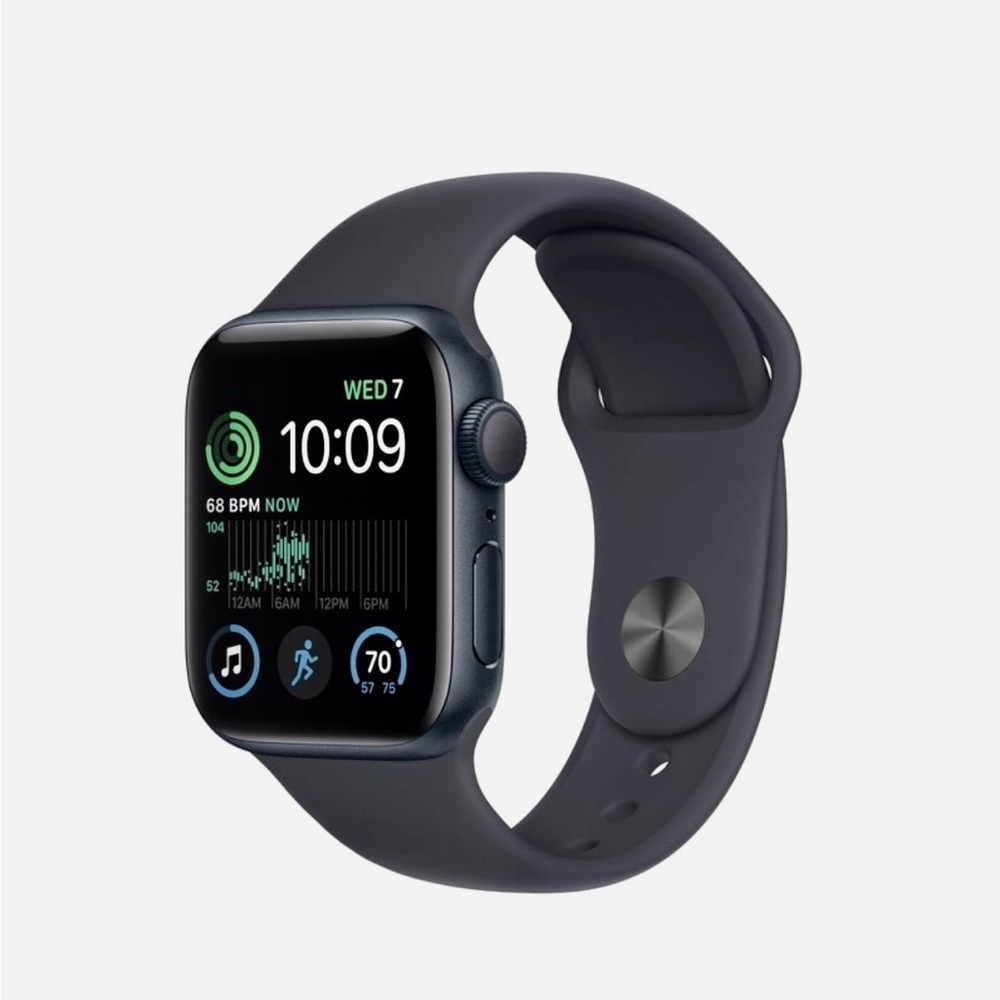Apple Watch SE NWT Space Gray Midnight Sports Band GPS + Cellular